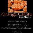 Orange Calcite from Mexico 