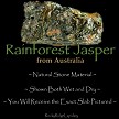 Rainforest Jasper from Australia 