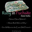 Ruby in Fuchsite from India 