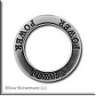 Sterling Silver Power Affirmation Band Pendant 