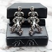 Silver Joker Earrings 