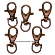 Copper Swivel Clasps 