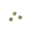 50 Gold Ball Jewelry Spacer Beads 
