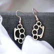 Brass Knuckle Earrings 