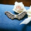 10 Silver Isis Wings 