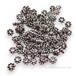4.5mm Silver Daisy Spacer Beads 