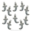 Silver Arabian Sword Charms 