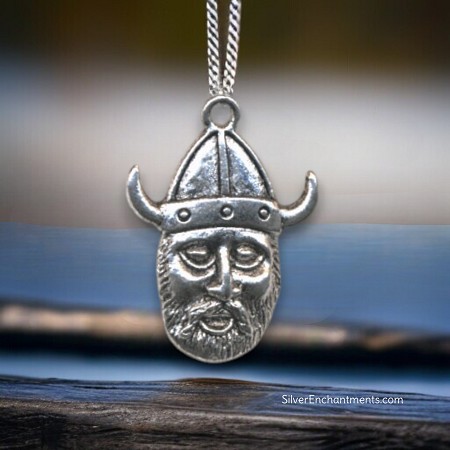 Silver Viking Necklace 