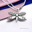 Silver Dragonfly Necklace 