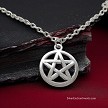 Silver Classic Pentacle Necklace 