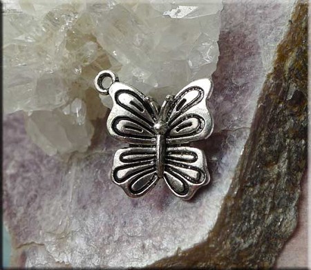 Wholesale Pewter Butterfly Charms-Pendants 