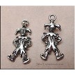 Silver Joker Earrings 