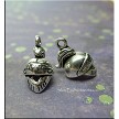 Wholesale Pewter Knight Helm Charms Legion Helmets 