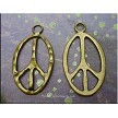 Peace Sign Pendant 