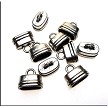 Bulk Oval Jewelry End Caps 