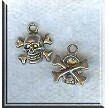 Silver Pirate Earrings 