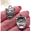 Wholesale Tiger Charms Tiger Face Charms 