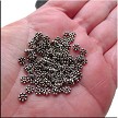 100 Silver Pewter 4mm Daisy Spacers Beads 