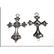 Large Ornate Cross Necklace 