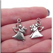 Silver Angel Earrings 