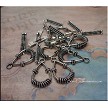Fancy Teardrop Toggle Clasps - 10-sets 