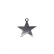 10 Double Sided Star Charm Pentagram Charms 20mm 
