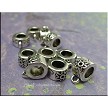 Flower Large Hole Bails (10) 