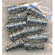 Pewter Fancy Swirl Motif Jewelry Cones | Bulk Pack Shown 