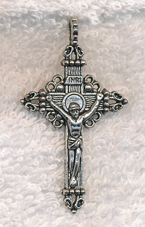 Bailed Crucifix Pendant 