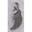 Double-Sided Bailed Angel Wing Pendant 