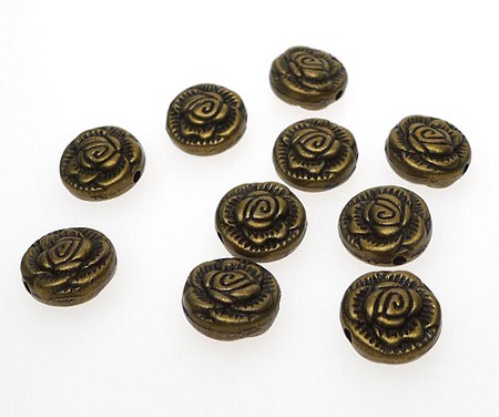 10mm Rose Bead | Bulk Shown 