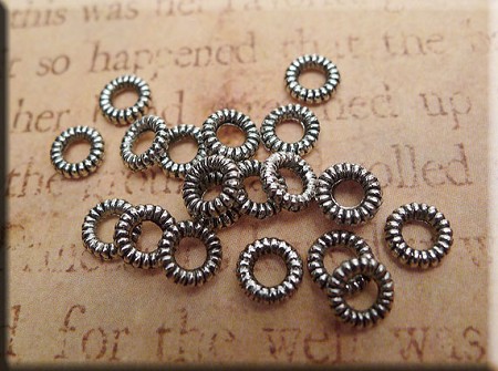 6mm 14-gauge Closed Jumpring - Bulk Pack Shown - Sold by Piece in this listing 