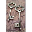 Flower Key Pendant, 3-inch 