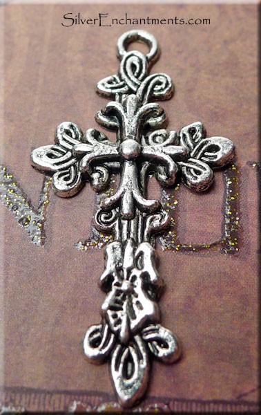 Fancy Cross Necklace 