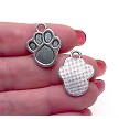 Paw Charms Animal Paw Print Charms Bulk (10) 