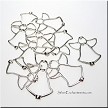 Angel Bead Captives | Angel Beads Bright Silver Finish Bulk 