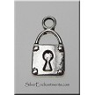 3D Lock Charm 