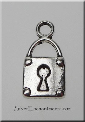 3D Lock Charm 