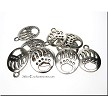 Wholesale Bear Paw Pendants Bulk 