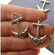 Silver Anchor Charms 