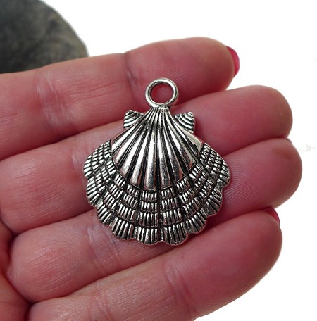 Seashell Pendants (6) 