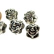Tibetan Silver Clown Bead with 4mm Hole 