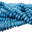 8mm Rondelle Turquoise Howlite Beads 