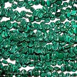 10mm Malachite Coin Beads 