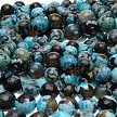 12mm Round Turquoise Fire Agate Beads 
