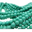 6mm Round Turquoise Magnesite Beads 