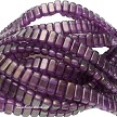 6mm CzechMates Regal Halo 2-Hole Brick Beads 