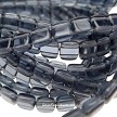 6mm CzechMates Montana Blue Two-Hole Tile Beads 