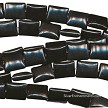 10x8mm Pillow Rectangle Black Onyx Beads 