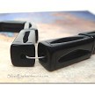 Carved Black Onyx Beads Large Focal Bead Pendants 